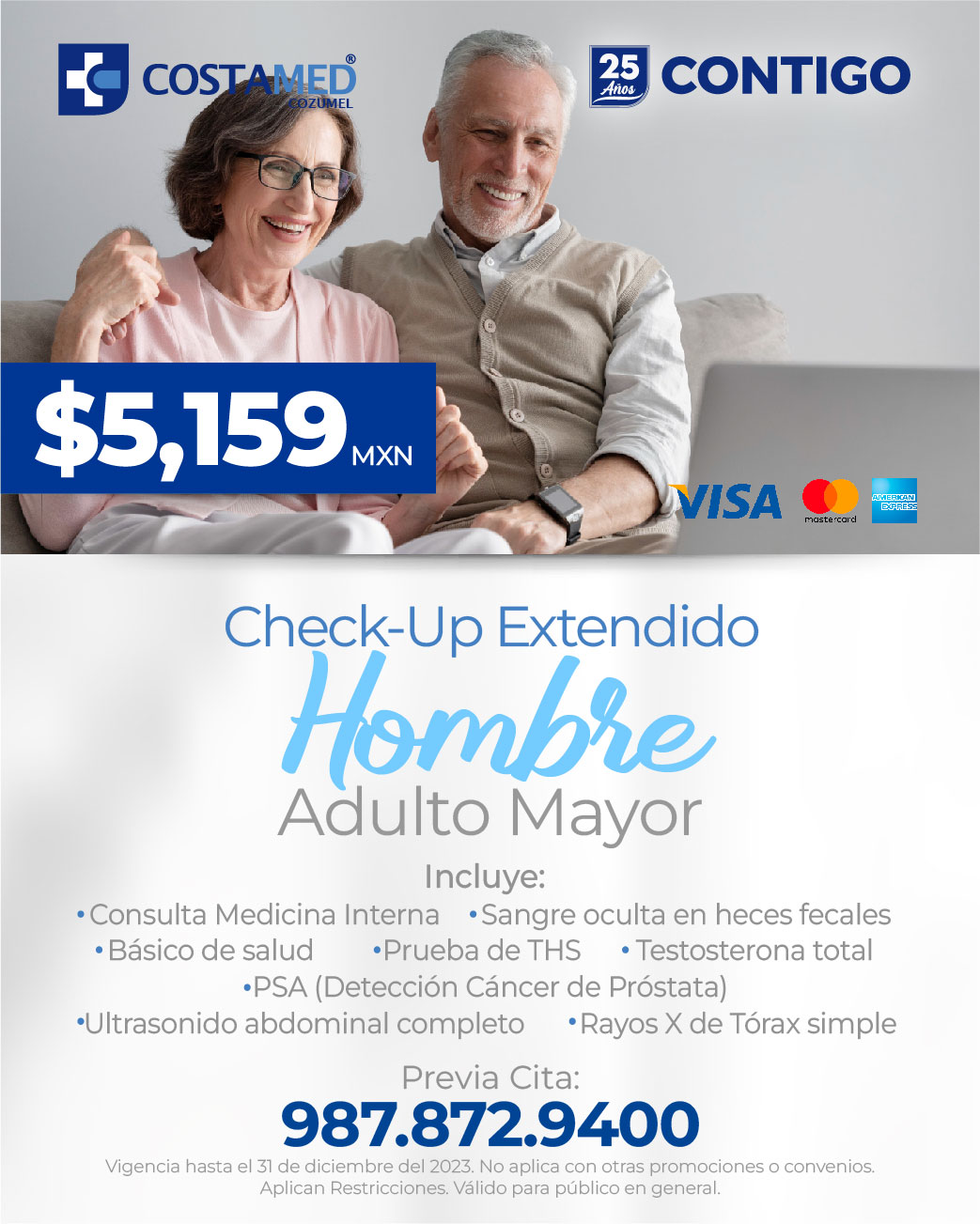 Costamed Plus Check Ups Anuales Para El Hombre Grupo M Dico Costamed